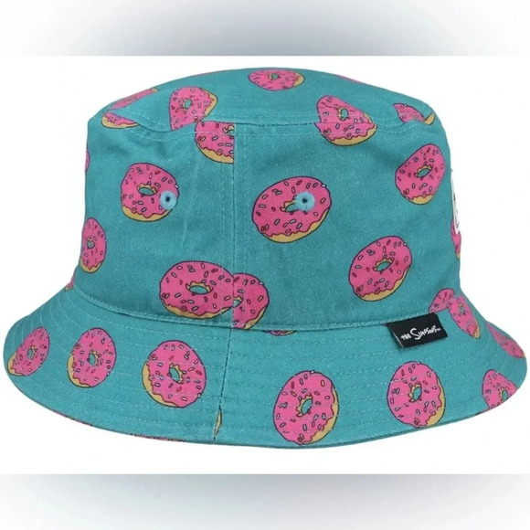 Herschel Supply Company Blue and Pink Floral Bucket Hat - Picture 5 of 7